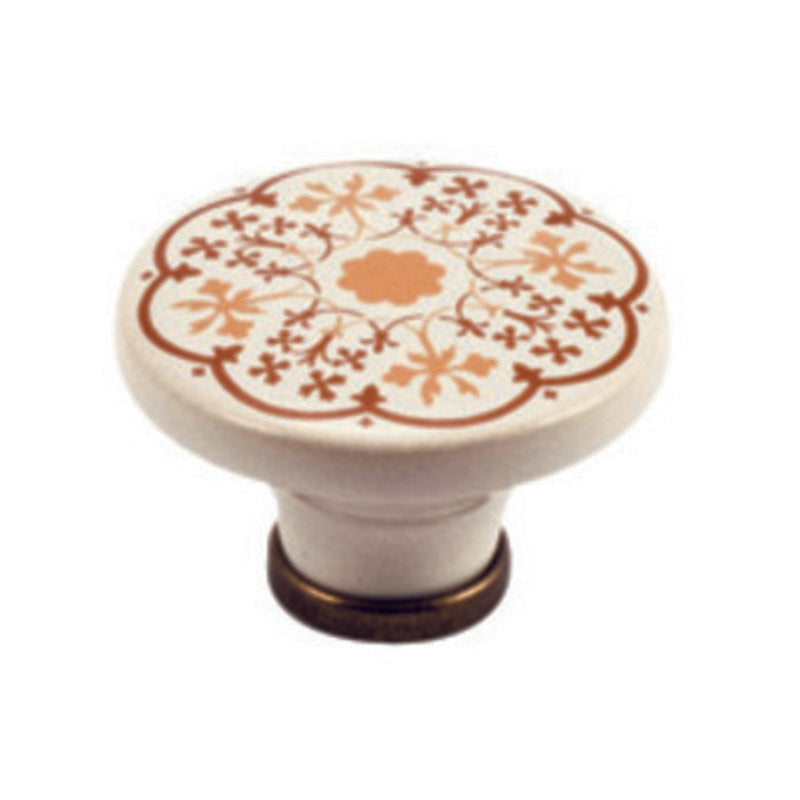 Q.TA' 4 POMOLO PORCELLANA P 48 44X30 MM C/BASETTA