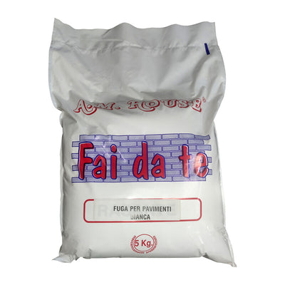 Q.TA' 4 FUGA P/PAVIMENTI BIANCO DA 5 KG