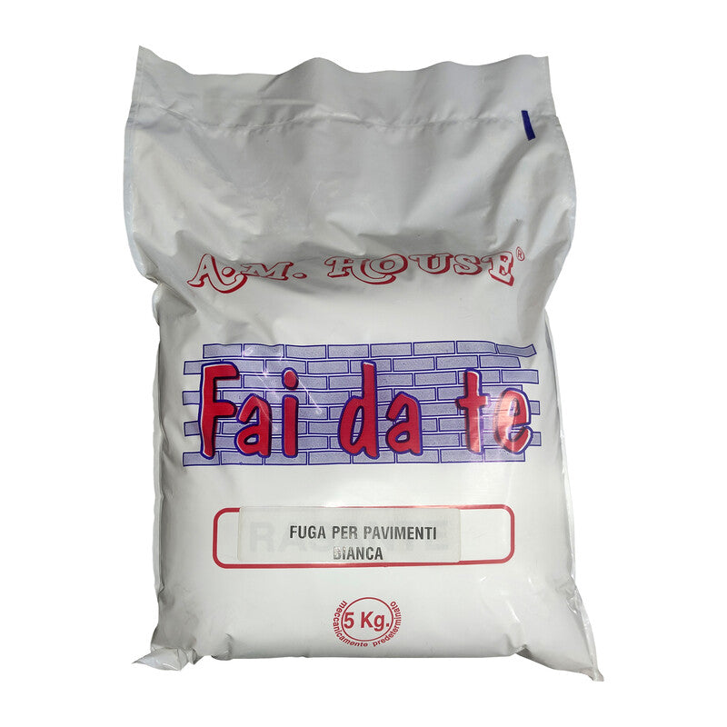 Q.TA' 4 FUGA P/PAVIMENTI BIANCO DA 5 KG