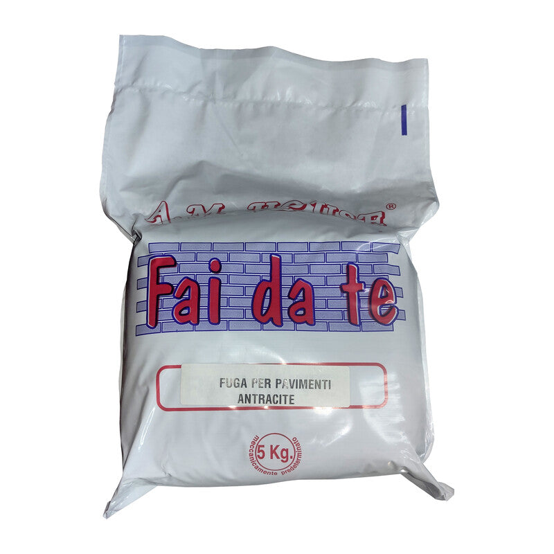 Q.TA' 4 FUGA P/PAVIMENTI ANTRACITE DA 5 KG