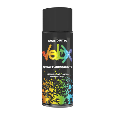 Q.TA' 6 VELOX SPRAY FLUORESCENTE ARANCIO N.129