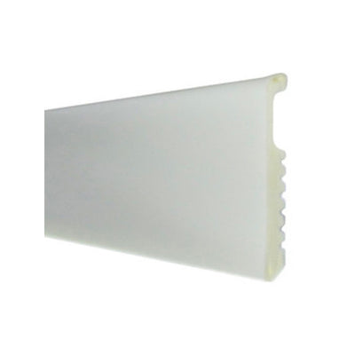 Q.TA' 10 BATTISCOPA 75X8 POLISTIRENE LISCIO 200 CM BIANCO