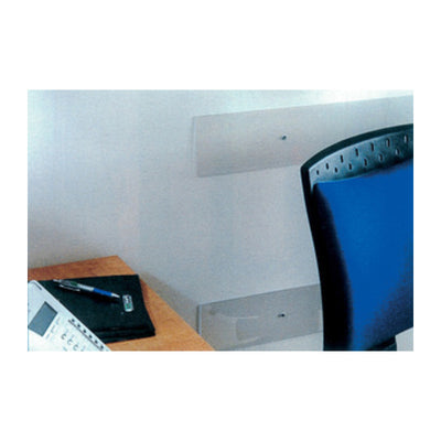 Q.TA' 10 BATTISEDIA TRASPARENTE C/FORI S/VITI 80X0,2XH12CM