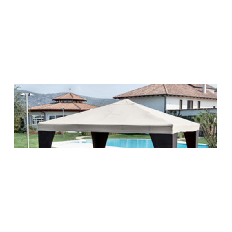 Q.TA' 1 TOP RICAMBIO P/GAZEBO LEGNO 300X400 POLIEST VERDE