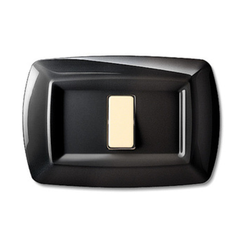 Q.TA' 10 TONDO PLACCA MAGIC PLAST 1P NERO