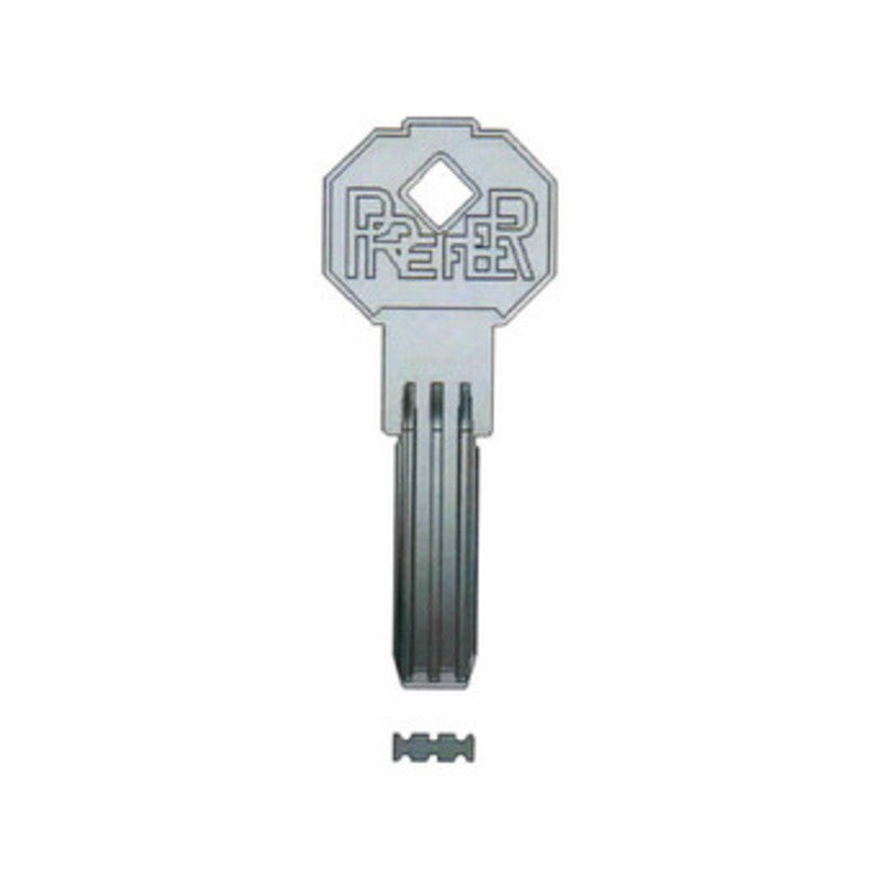 Q.TA' 5 PREFER CHIAVE GREZZA P/SERRATURA S211/711/810