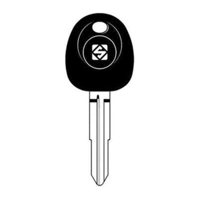 Q.TA' 2 SILCA HYN10TE CHIAVE TRANSPONDER VUOTA OTTONE