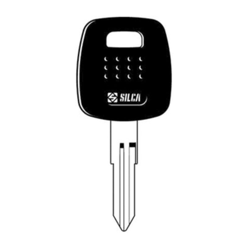 Q.TA' 2 SILCA NSN11TE CHIAVE TRANSPONDER VUOTA OTTONE