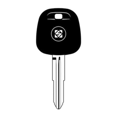 Q.TA' 2 SILCA TOY41RTE CHIAVE TRANSPONDER VUOTA OTTONE