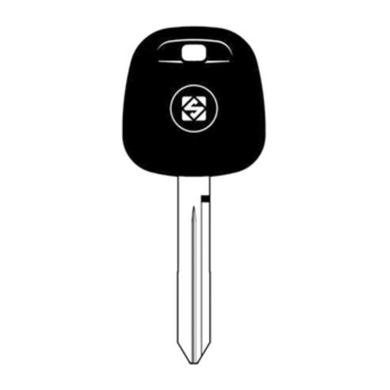 Q.TA' 2 SILCA TOY47TE CHIAVE TRANSPONDER VUOTA OTTONE