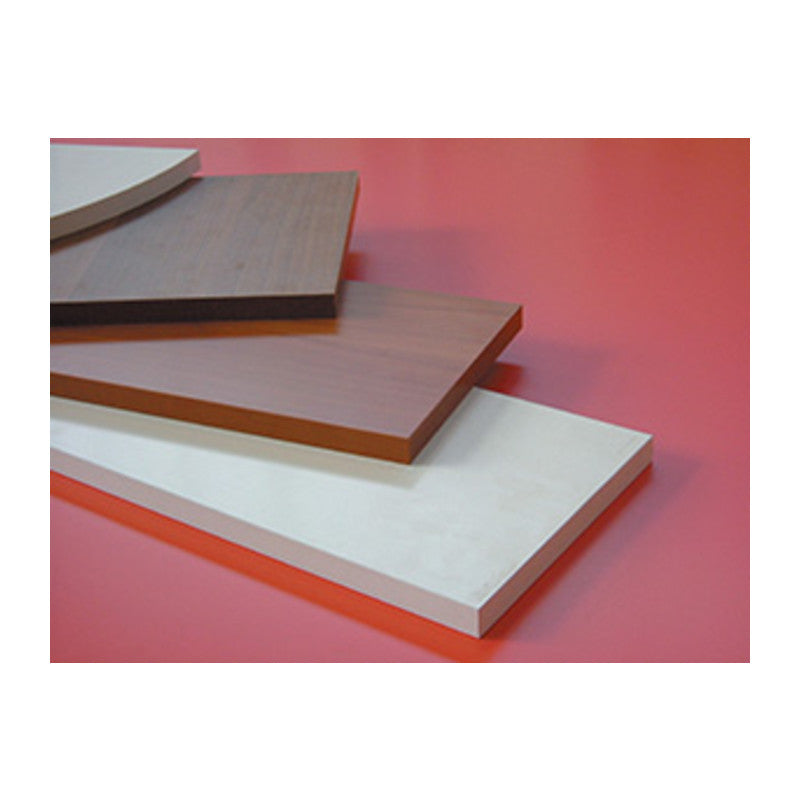 Q.TA' 5 MENSOLA SQUADRATA FRASSINO BIANCO 40X1,8X 80 CM