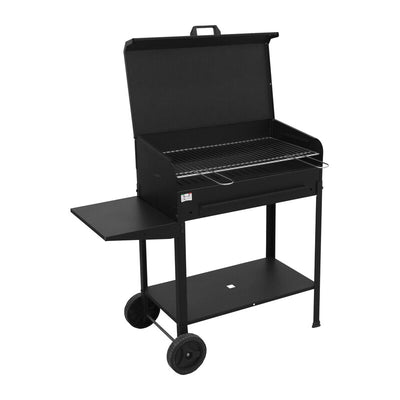 Q.TA' 1 BARBECUE IN ACCIAIO VANESSA 50X40X90 CM