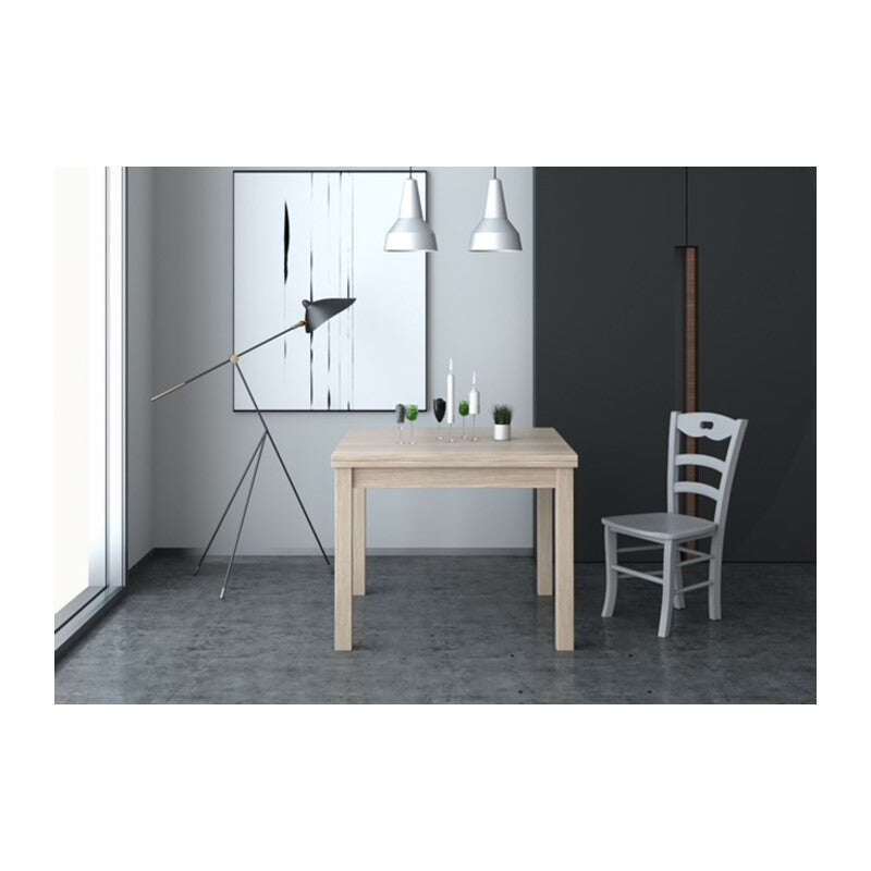 Q.TA' 1 KIT TAVOLO LIBRO 90/180X90XH79CM OLMO