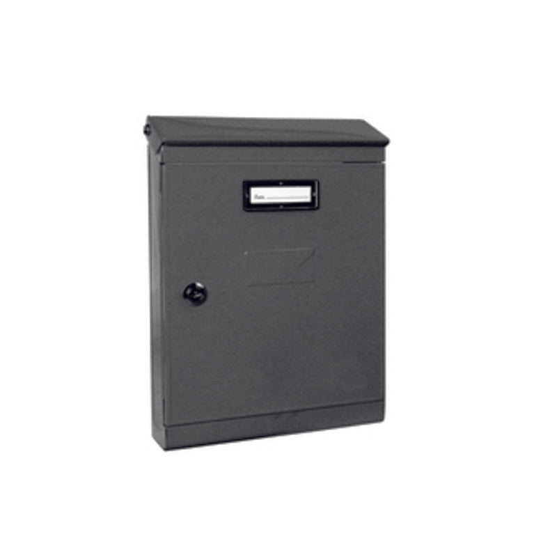 Q.TA' 1 CASSETTA POSTALE EVOLUZIONE ACC 22X7,5X32 CM GRIG