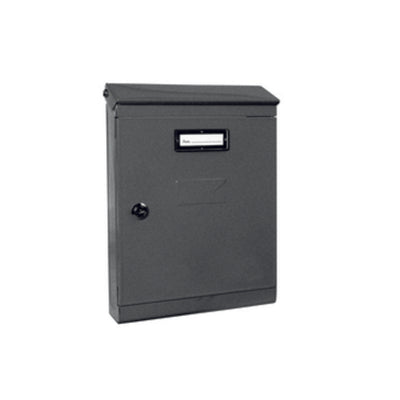 Q.TA' 1 CASSETTA POSTALE EVOLUZIONE ACC 22X7,5X32 CM GRIG