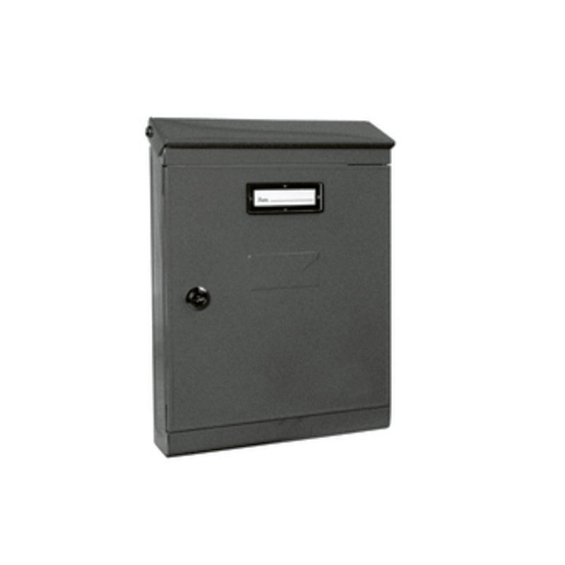 Q.TA' 1 CASSETTA POSTALE EVOLUZIONE ACC 22X7,5X32 CM GRIG