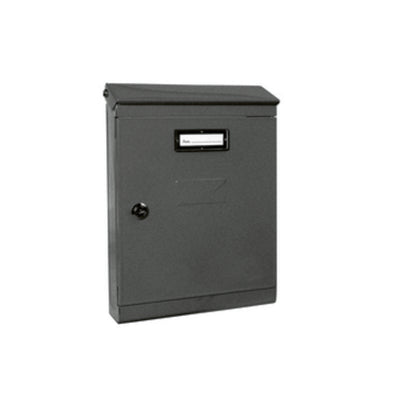 Q.TA' 1 CASSETTA POSTALE EVOLUZIONE ACC 22X7,5X32 CM GRIG