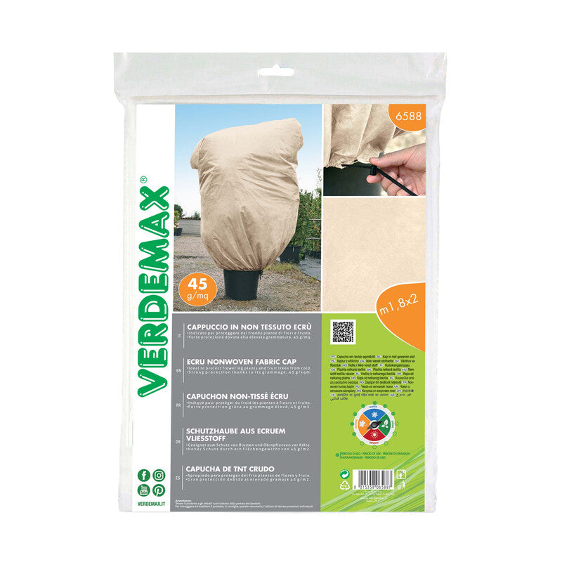 Q.TA' 1 CAPPUCCIO ANTIGELO IN TNT 45G/M2 1,8X2,0 M ECRU