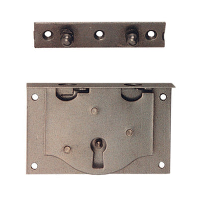 Q.TA' 20 SERRATURA P/CASSA FERRO LUCIDO 40 MM