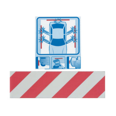 Q.TA' 15 PANNELLO ANTIURTO ADESIVO 140X500 GEKO BOX 2