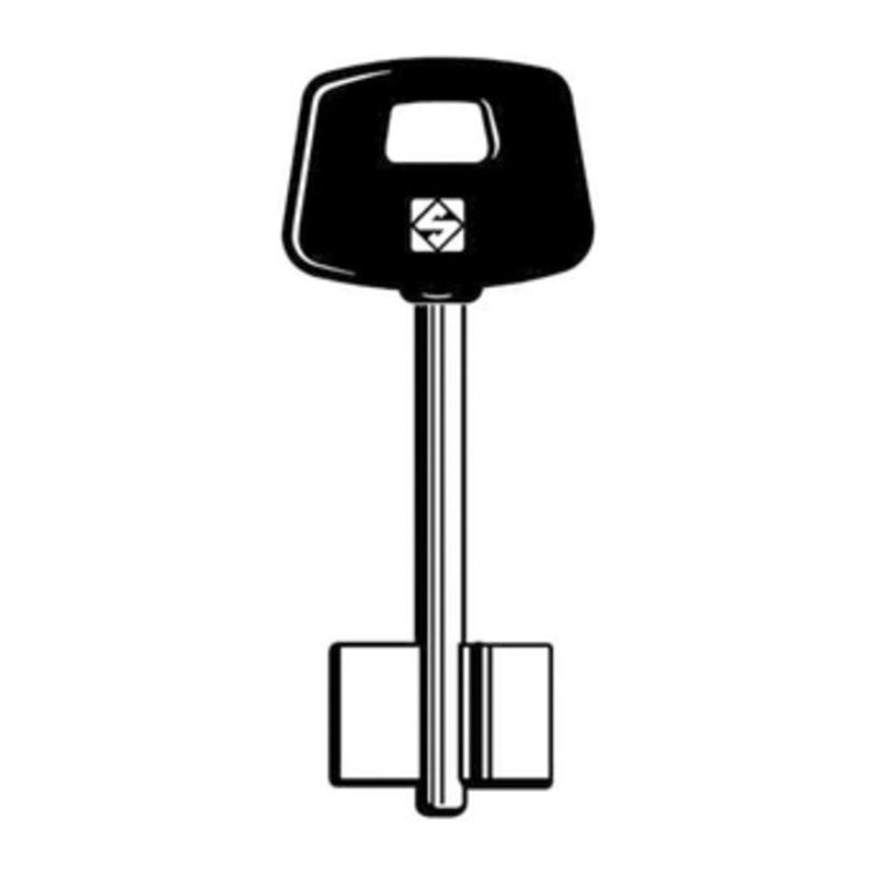 Q.TA' 5 SILCA CSCP CHIAVE DOPPIA MAPPA OTTONE