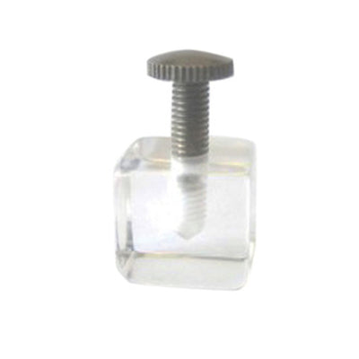 Q.TA' 20 REGGIPIANO PLEXIGLASS A CUBO C/VITE 20X20X20 MM
