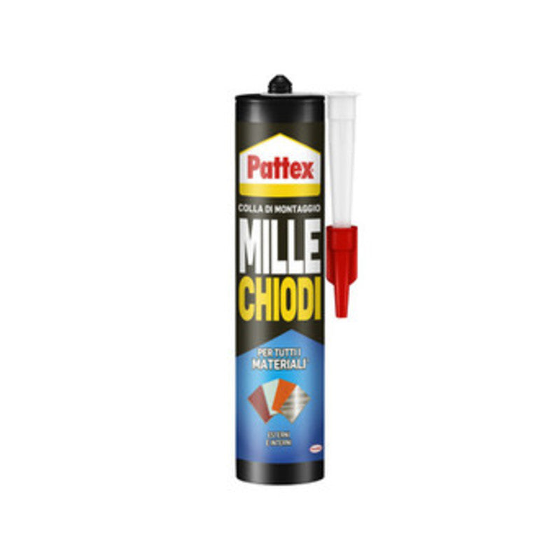 Q.TA' 12 PATTEX MILLECHIODI INTERNI ESTERNI 450 G CARTUCCIA