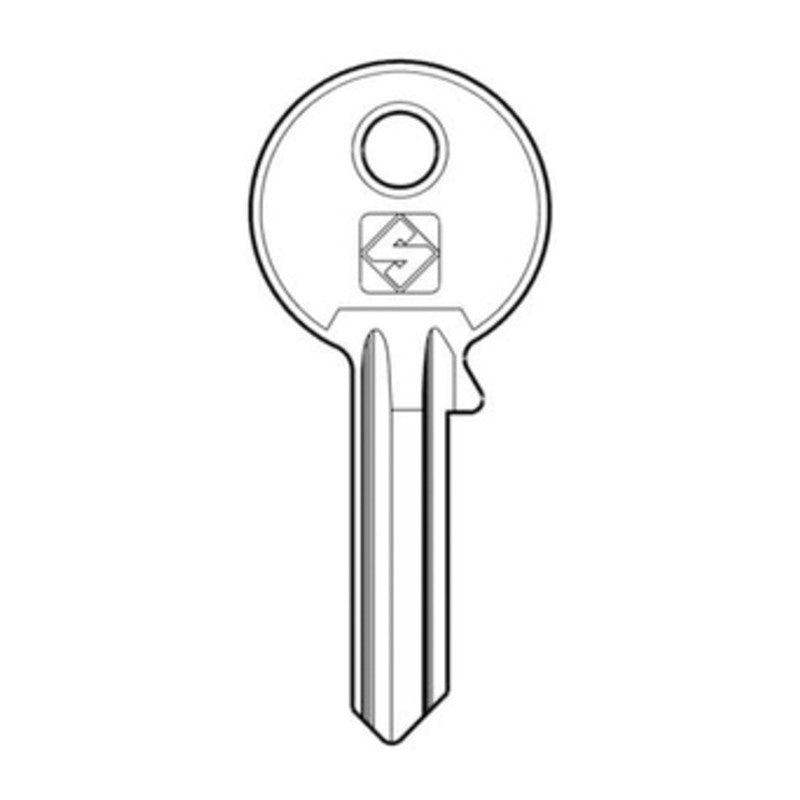 Q.TA' 10 SILCA IE3R CHIAVE PROFILO OTTONE