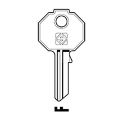 Q.TA' 100 SILCA PF1 CHIAVE PROFILO ACCIAIO