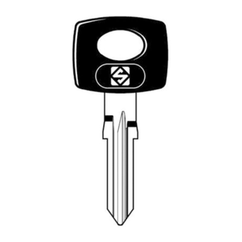 Q.TA' 5 SILCA YM23P CHIAVE AUTO TESTA PLASTICA ACCIAIO