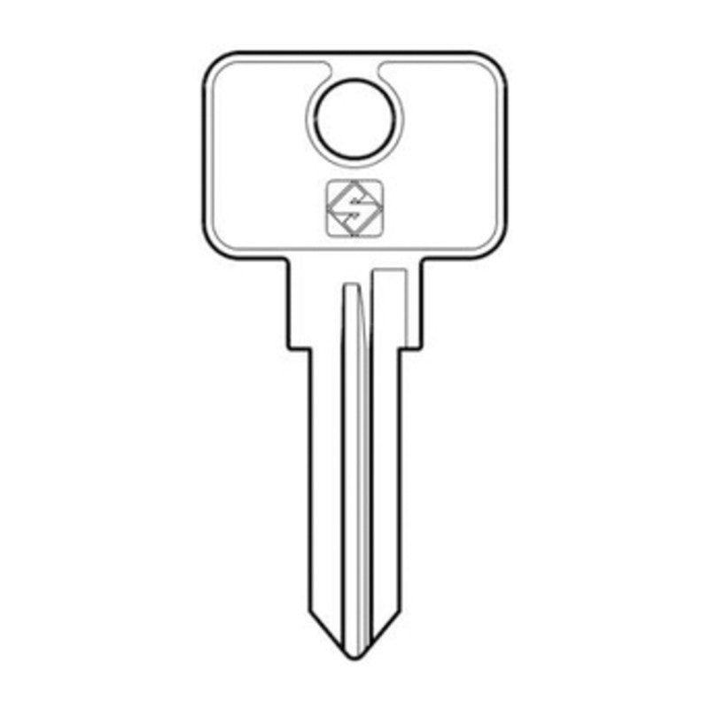 Q.TA' 10 SILCA SSA4R CHIAVE AUTO ACCIAIO