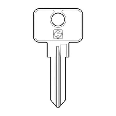 Q.TA' 10 SILCA SSA4R CHIAVE AUTO ACCIAIO