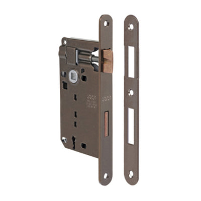 Q.TA' 5 PATENT SERRATURA BRONZATA AGB Q.8/70 50 MM B.TONDO