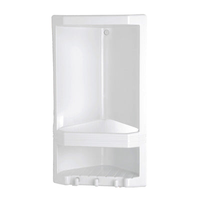 Q.TA' 1 GEDY 8079 ANGOLIERA P/DOCCIA BIANCA