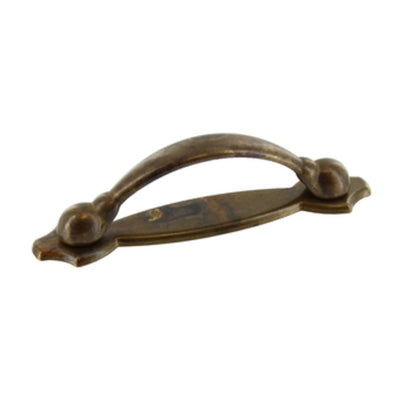 Q.TA' 25 MANIGLIA OTTONE 18900 64 MM ANTICATO