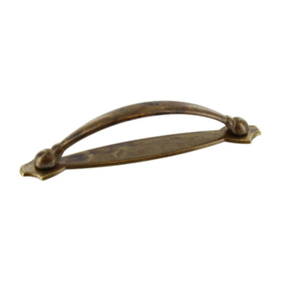 Q.TA' 25 MANIGLIA OTTONE 18900 128 MM ANTICATO