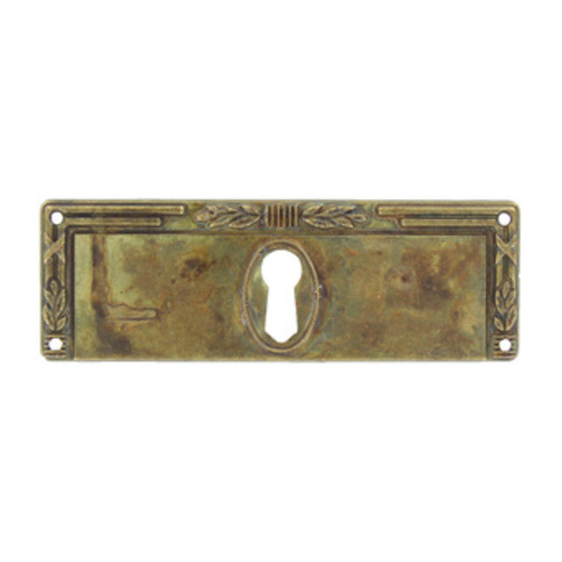 Q.TA' 25 BOCCHETTA ZAMA 30060 97X33 MM OTTONE ANTICATO*