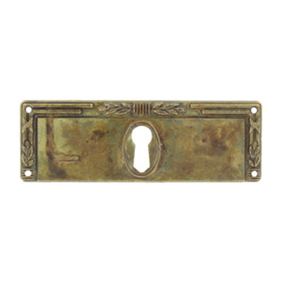 Q.TA' 25 BOCCHETTA ZAMA 30060 97X33 MM OTTONE ANTICATO*