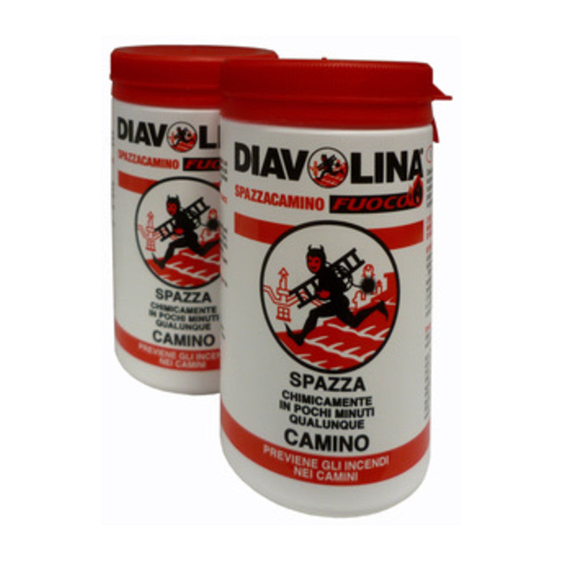 Q.TA' 12 SPAZZA CAMINO CARBONE LEGNA DIAVOLINA 15000