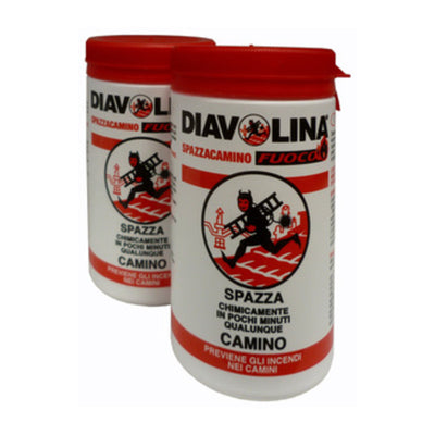 Q.TA' 12 SPAZZA CAMINO CARBONE LEGNA DIAVOLINA 15000