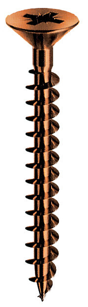Q.TA'. 5 VITE TRUCIOLARE TSP 4 X 16MM BRONZATA PANELVIT