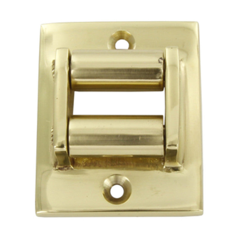 Q.TA' 10 GUIDACINGHIA OTTONE RETTANGOLARE LUCIDO*