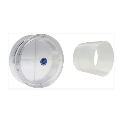 Q.TA' 1 TAPPO P/CLIMATIZZATORE D 120 MM TRASPARENTE