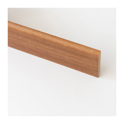 Q.TA' 10 BATTISCOPA 70X10 MM MDF 240 CM NOCE TANGANICA