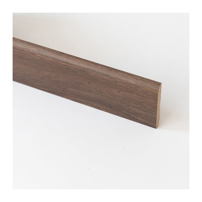 Q.TA' 10 BATTISCOPA 70X10 MM MDF 240 CM NOCE SCURO