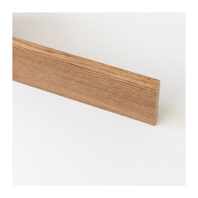 Q.TA' 10 BATTISCOPA 70X10 MM MDF 240 CM ROVERE MEDIO