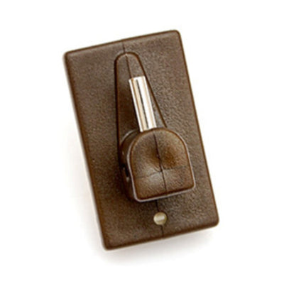 Q.TA' 100 SUPPORTO ADESIVO P/BRIS BRIS PLASTICA MARRONE**