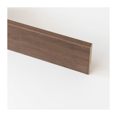 Q.TA' 5 BATTISCOPA 80X14 MM MDF 240 CM ROVERE SCURO
