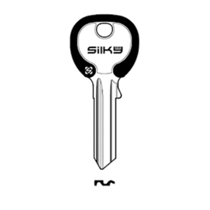 Q.TA' 20 SILCA IE6DZ CHIAVE PROFILO SILKY OTTONE