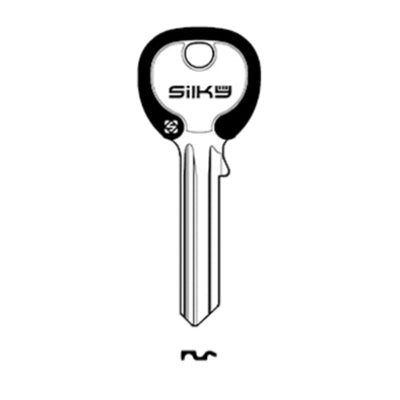 Q.TA' 10 SILCA YA31DZ CHIAVE PROFILO SILKY OTTONE